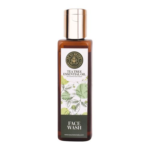 Luxuriate: Natural Herbal Tea Tree Face Wash for Men and Women - 100 ml