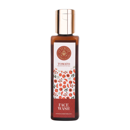 Luxuriate: Natural Nourishment Tomato Face Wash Cleanser Men and Women - 100ml