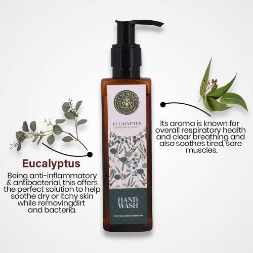 Luxuriate: Eucalyptus Nutrients for Hands Gentle Foaming Hand Wash Liquid Wash - 200 ml