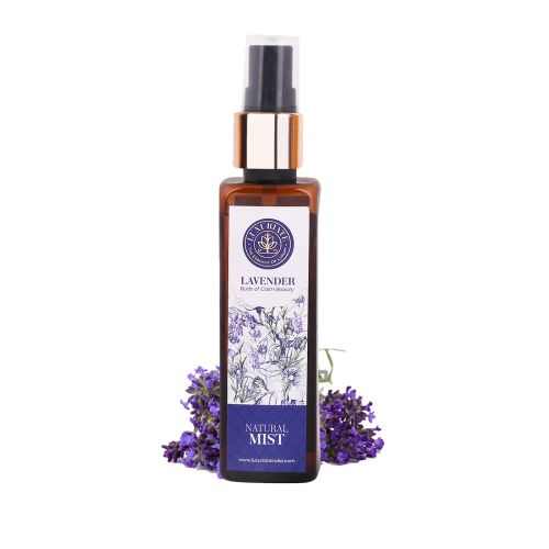 Luxuriate: Pure and Natural Body/Face Lavender Mist Spray for Men and Women- 100 ml