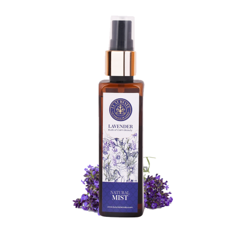 Luxuriate: Pure and Natural Body/Face Lavender Mist Spray for Men and Women- 100 ml