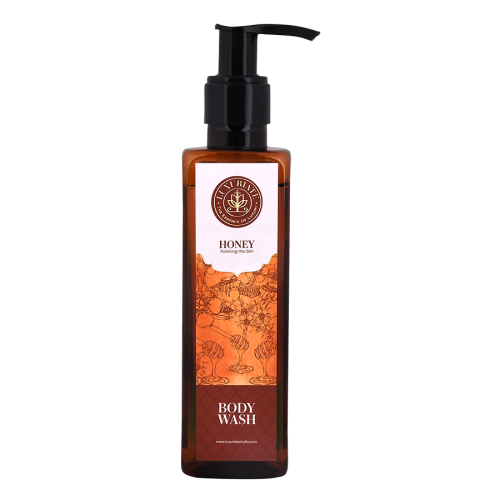 Luxuriate: 100% Honey Nourishing Face to Toe Body Wash Shower Liquid for Men and Women-200 ml