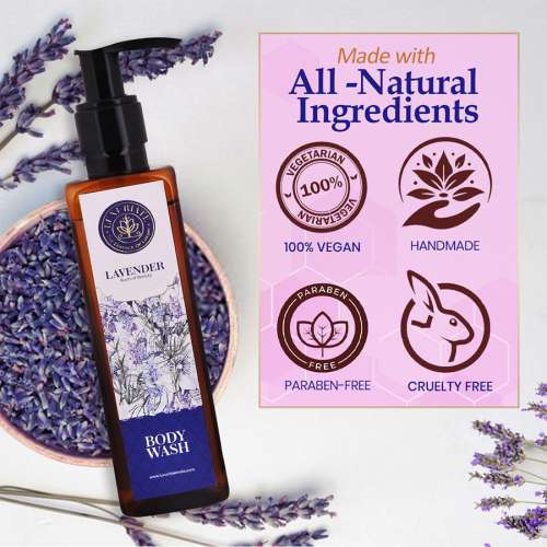 Luxuriate: Lavender Buds of Beauty Fresh Body Wash Shower Liquid for Men and Women-200 ml