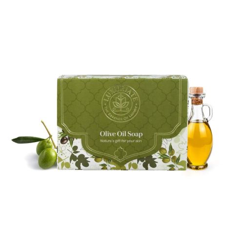 Luxuriate: Olive Oil Soap Bar for Men and Women - 125 gm