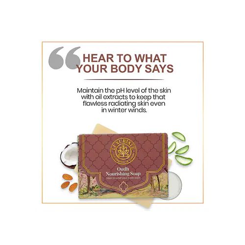 Luxuriate: Naturally Oudh Nourishing Winter Soap for Men and Women - 125 gm