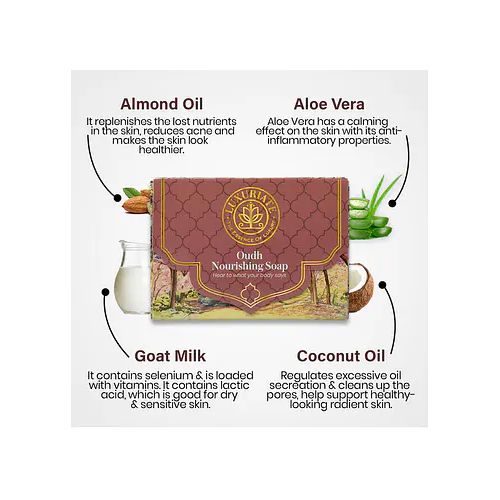 Luxuriate: Naturally Oudh Nourishing Winter Soap for Men and Women - 125 gm Luxuriate: Naturally Oudh Nourishing Winter Soap for Men and Women - 125 gm