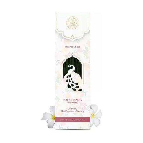 Luxuriate: Naag Champa Incense Agarbatti Sticks - Contains 20 Incense Sticks