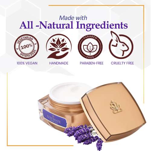 Luxuriate: Lavender Moisturizer Cream for Unisex - 50ml Luxuriate: Lavender Moisturizer Cream for Unisex - 50ml