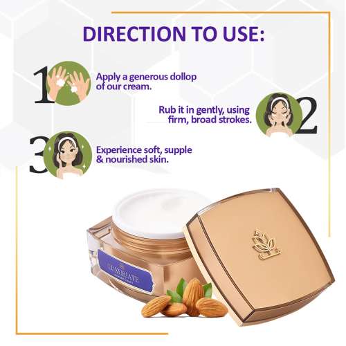 Luxuriate: Lavender Moisturizer Cream for Unisex - 50ml Luxuriate: Lavender Moisturizer Cream for Unisex - 50ml