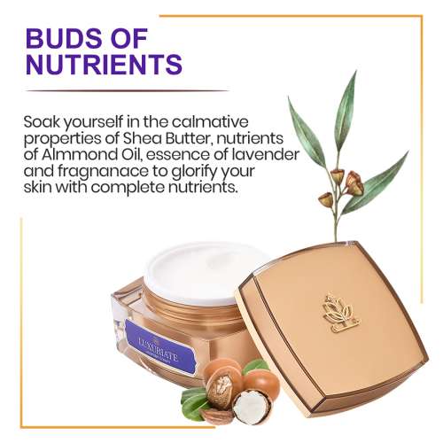 Luxuriate: Lavender Moisturizer Cream for Unisex - 50ml Luxuriate: Lavender Moisturizer Cream for Unisex - 50ml