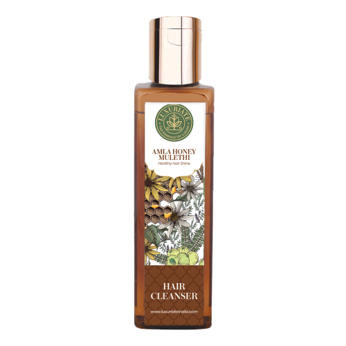 Luxuriate: Amla Honey Hair Cleanser Shampoo for Hair Fall Control Scalp Hair for Men and Women - 200ml