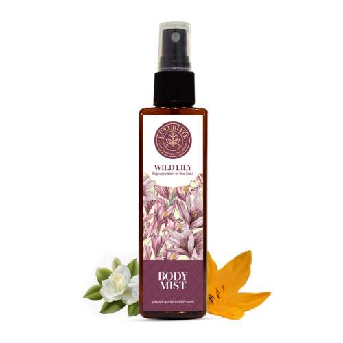 Luxuriate: Wild Lily Fragrance Body Mist with Rejuvenation of the Soul for Men & Women - 100 ml