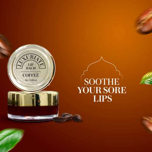 Luxuriate: Coffee Lip Balm For Unisex - 8gm