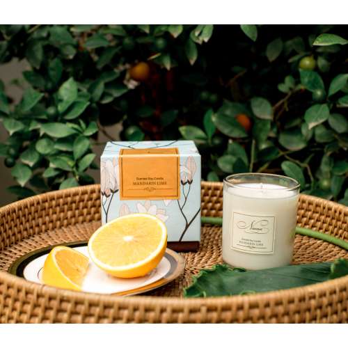 Niana: Mandarin Lime Candle - 500gm Niana: Mandarin Lime Candle - 500gm