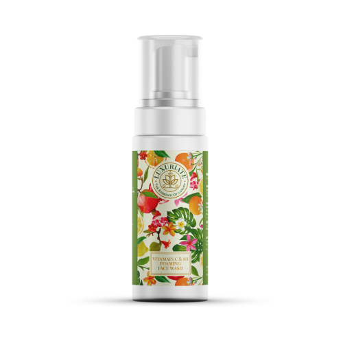 Luxuriate: Vitamin C & B3 Forming Face Wash For Unisex - 100ml