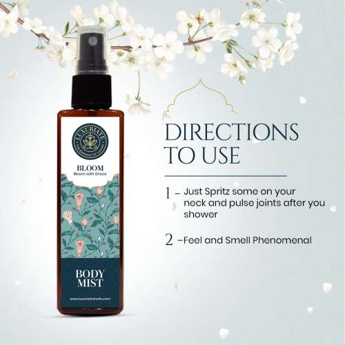 Luxuriate: Bloom Fragrance Body Mist For Men &Women - 100ml