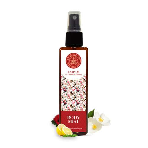 Luxuriate: Lady M Fragrance Body Mist for Men & Women With Essence of Femininity 100 ml