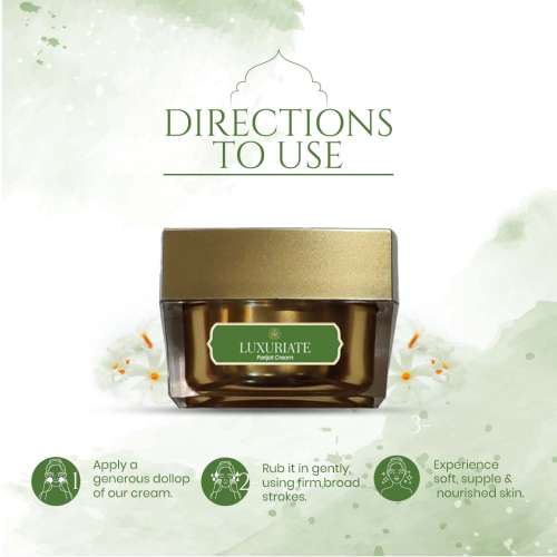 Luxuriate: Parijat Moisturizer Cream for Unisex - 50ml