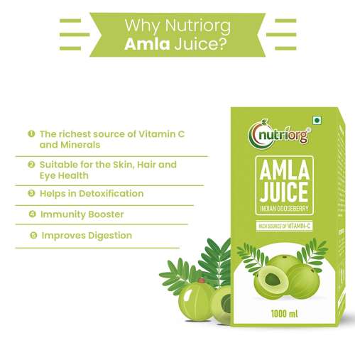Nutriorg: Amla Juice - 1000 ml