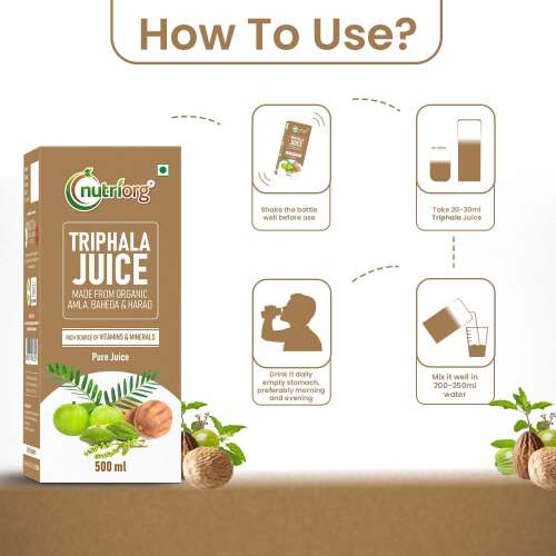 Nutriorg: Triphala Juice - 500 ml