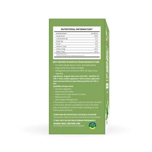 Nutriorg: Aloevera Juice - 1000 ml
