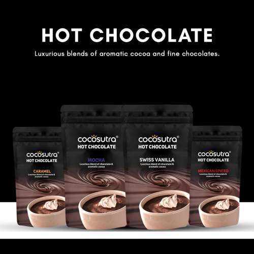 Cocosutra: Caramel Hot Chocolate Mix - 100gm