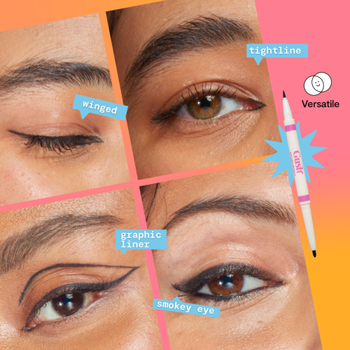 Gush: Eye Like Options- dual ended kajal & felt-tip liner - 0.65 gm