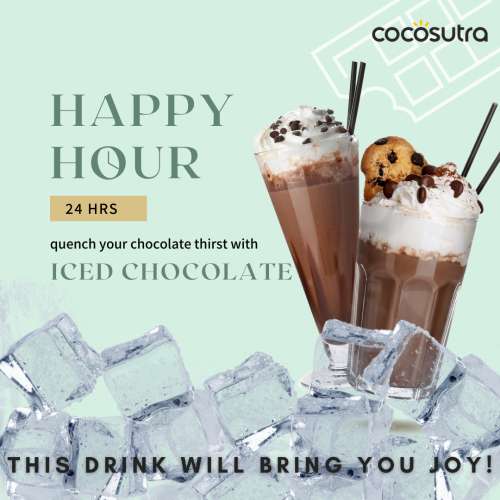 Cocosutra: Peppermint Hot Chocolate Mix - 100gm
