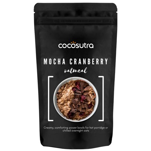 Cocosutra: Mocha Cranberry Oatmeal - 300gm Cocosutra: Mocha Cranberry Oatmeal - 300gm