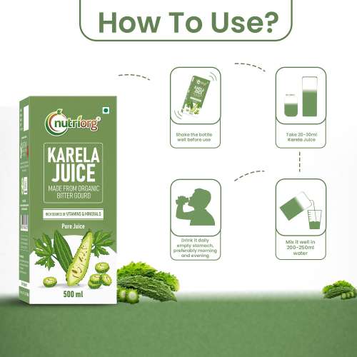 Nutriorg: Karela Juice - 500 ml