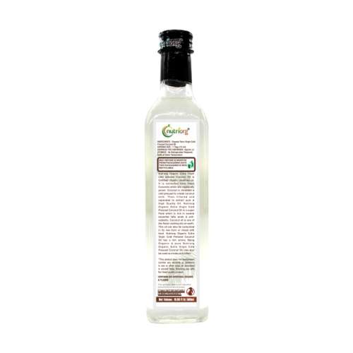 Nutriorg: Certified Organic Extra Virgin Coconut Oil - 500 ml