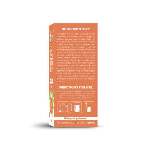 Nutriorg: Sea Buckthorn Juice - 500 ml