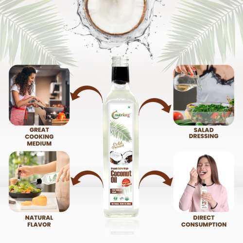 Nutriorg: Certified Organic Extra Virgin Coconut Oil - 250 ml