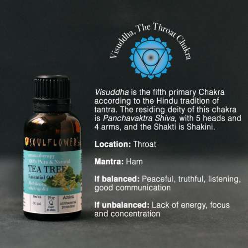 Soulflower: Tea Tree Essential Oil - 30 ml