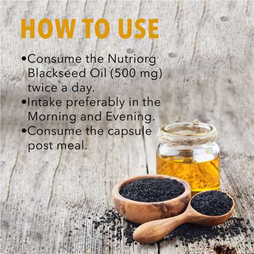 Nutriorg: Blackseed Oil Soft Gel - 60 Capsule