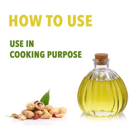 Nutriorg: Certified Organic Groundnut Oil - 500 ml