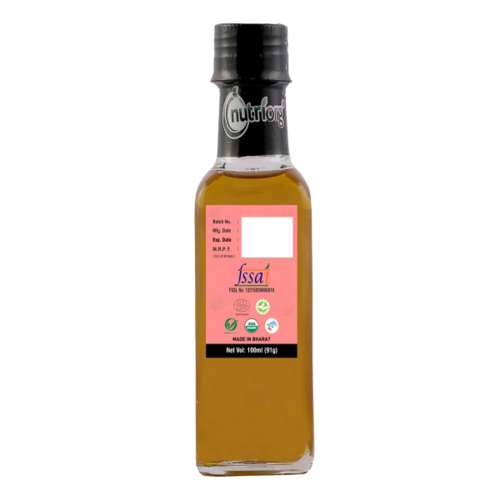 Nutriorg: Certified Organic Castor Oil - 100 ml (Pack of 2)