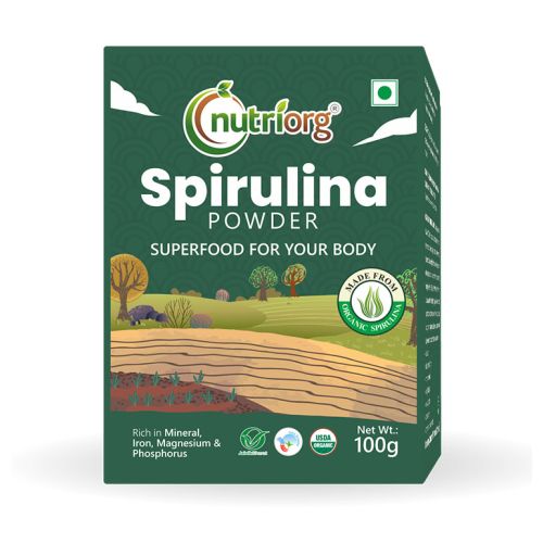 Nutriorg: Spirulina Powder - 100 gm Nutriorg: Spirulina Powder - 100 gm