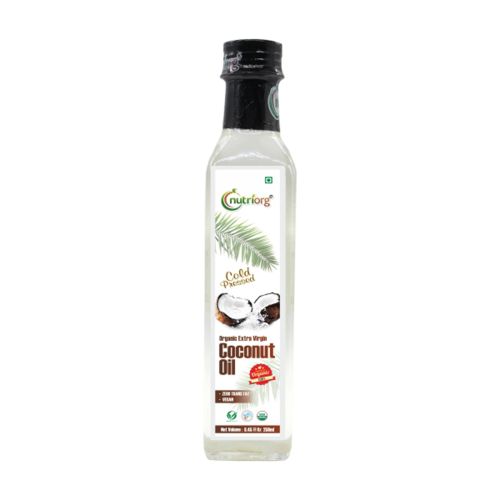 Nutriorg: Certified Organic Extra Virgin Coconut Oil - 250 ml