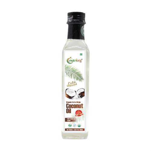 Nutriorg: Certified Organic Extra Virgin Coconut Oil - 250 ml