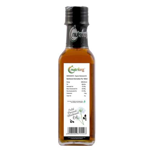 Nutriorg: Certified Organic Blackseed Oil - 100 ml