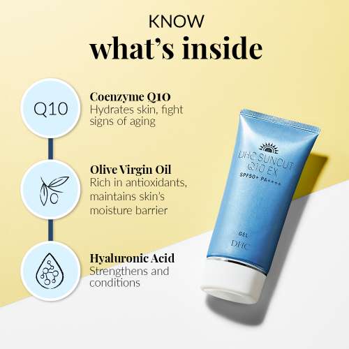 DHC: Suncut Q10 Ex Gel - 80gm