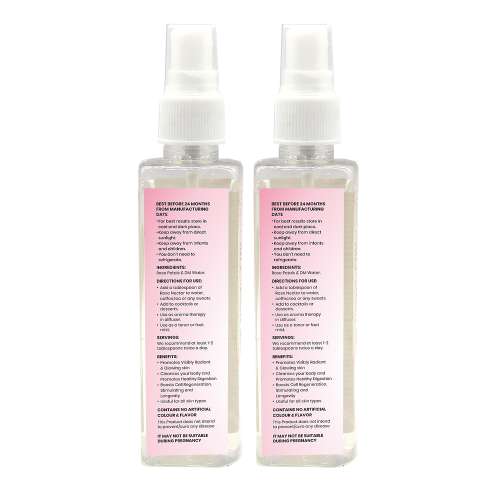 Nutriorg: Certified Organic Rose Water - 100 ml ( Pack of 2)