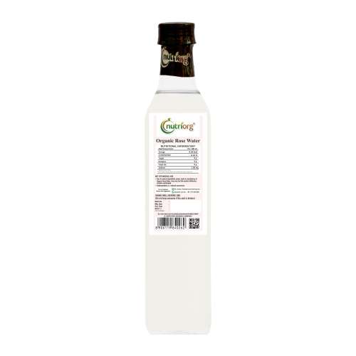 Nutriorg: Certified Organic Rose Water - 250 ml