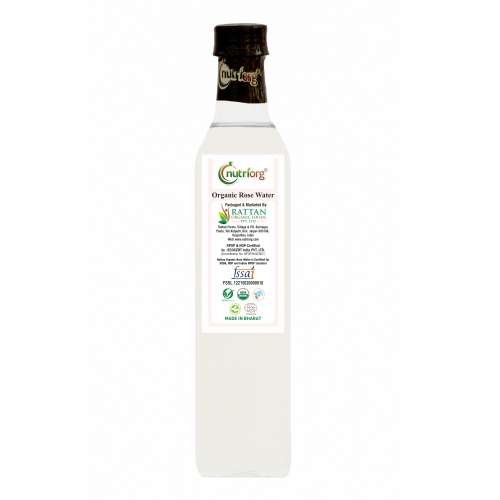 Nutriorg: Certified Organic Rose Water - 250 ml