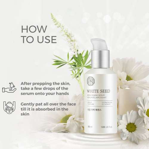 The Face Shop: White Seed Brightening Serum - 50 ml (Unisex)