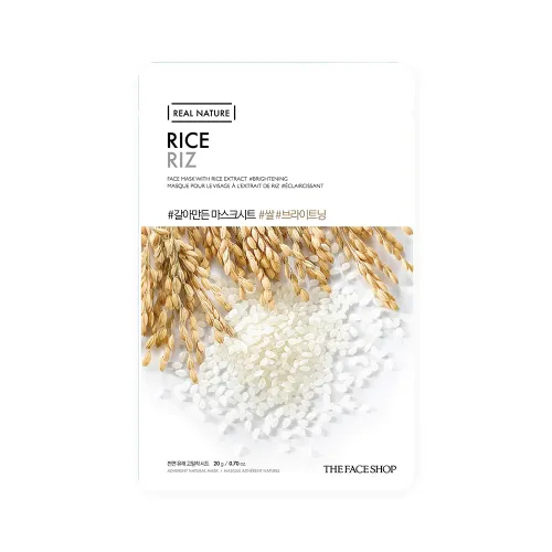 The Face Shop: Real Nature Rice Face Mask 20gm