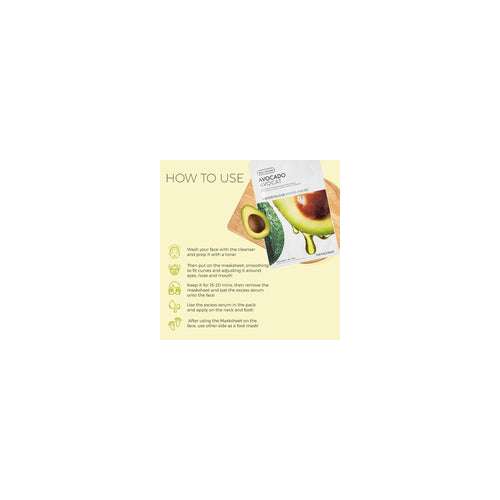 The Face Shop: Real Nature Avocado Face Mask - 20 gm