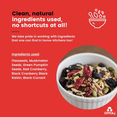 Omay Foods: Berries Mix - Pack of 2 (185gm each)