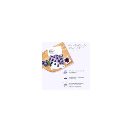 The Face Shop: Real Nature Blueberry Face Mask  20gm